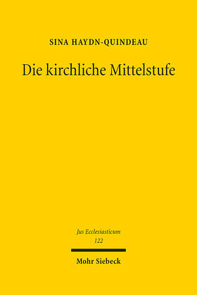 Haydn-Quindeau |  Die kirchliche Mittelstufe | eBook | Sack Fachmedien