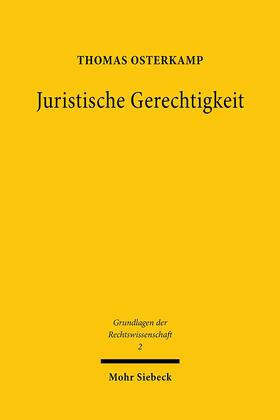 Osterkamp | Juristische Gerechtigkeit | E-Book | sack.de