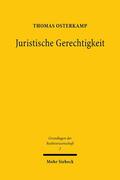 Osterkamp |  Juristische Gerechtigkeit | eBook | Sack Fachmedien