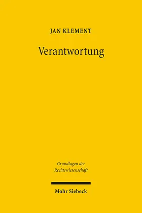 Klement |  Verantwortung | eBook | Sack Fachmedien