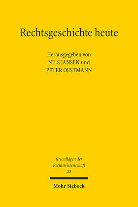 Jansen / Oestmann | Rechtsgeschichte heute | E-Book | sack.de