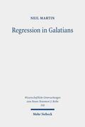 Martin |  Regression in Galatians | Buch |  Sack Fachmedien