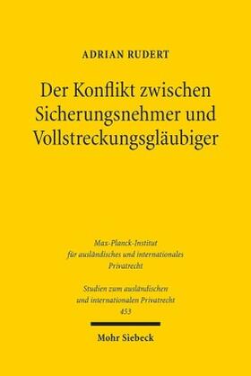 Rudert | Rudert, A: Konflikt zwischen Sicherungsnehmer und Vollstreck | Buch | sack.de