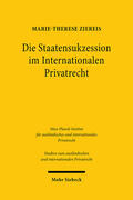 Ziereis |  Die Staatensukzession im Internationalen Privatrecht | eBook | Sack Fachmedien