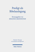 Greifenstein |  Predigt als Bibelauslegung | Buch |  Sack Fachmedien
