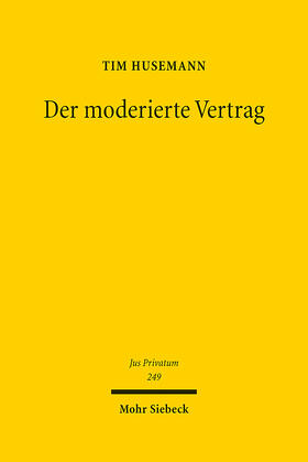 Husemann | Der moderierte Vertrag | E-Book | sack.de