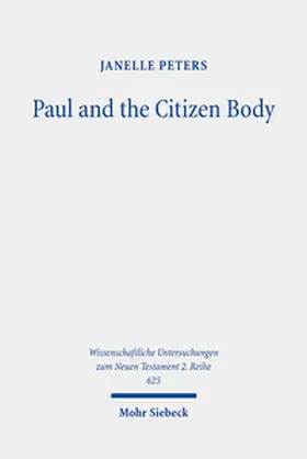 Peters |  Paul and the Citizen Body | eBook | Sack Fachmedien
