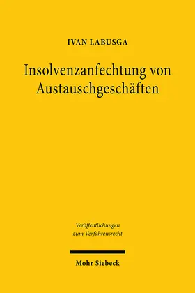 Labusga | Insolvenzanfechtung von Austauschgeschäften | E-Book | sack.de