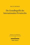 Neuhaus |  Die Grundbegriffe des Internationalen Privatrechts | eBook | Sack Fachmedien