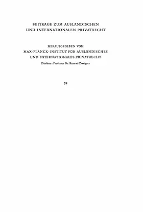 Kropholler |  Internationales Einheitsrecht | eBook | Sack Fachmedien
