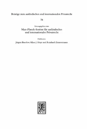Dannemann |  Die ungewollte Diskriminierung in der internationalen Rechtsanwendung | eBook | Sack Fachmedien