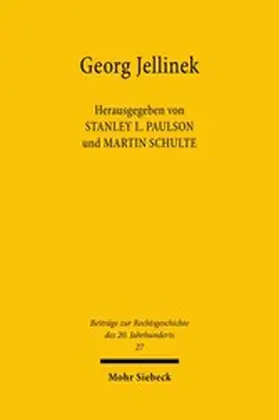 Paulson / Schulte |  Georg Jellinek | eBook | Sack Fachmedien