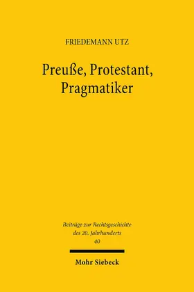 Utz |  Preuße, Protestant, Pragmatiker | eBook | Sack Fachmedien