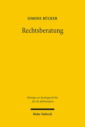 Rücker | Rechtsberatung | E-Book | www.sack.de