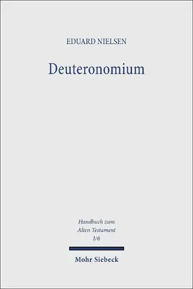 Nielsen |  Deuteronomium | eBook | Sack Fachmedien