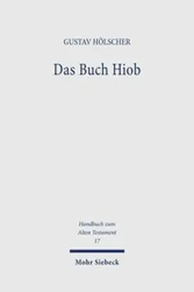 Hölscher |  Das Buch Hiob | eBook | Sack Fachmedien