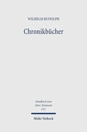 Rudolph |  Chronikbücher | eBook | Sack Fachmedien