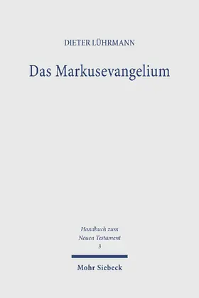 Lührmann |  Das Markusevangelium | eBook | Sack Fachmedien