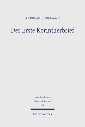 Lindemann |  Der Erste Korintherbrief | eBook | Sack Fachmedien