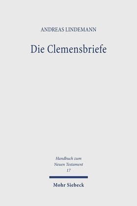 Lindemann |  Die Clemensbriefe | eBook | Sack Fachmedien