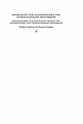 Caemmerer / Hakulinen / Marschall |  Internationale Rechtsprechung zum Genfer einheitlichen Wechsel- und Scheckrecht | eBook | Sack Fachmedien
