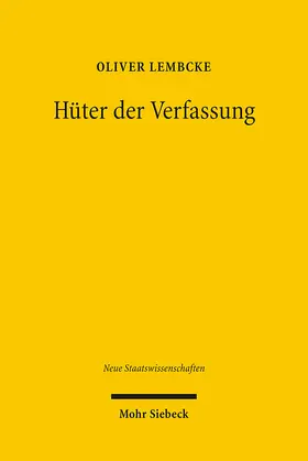 Lembcke |  Hüter der Verfassung | eBook | Sack Fachmedien