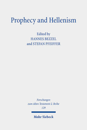 Bezzel / Pfeiffer | Prophecy and Hellenism | E-Book | sack.de