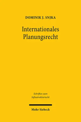Snjka |  Internationales Planungsrecht | Buch |  Sack Fachmedien