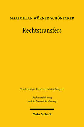 Wörner-Schönecker |  Rechtstransfers | eBook | Sack Fachmedien