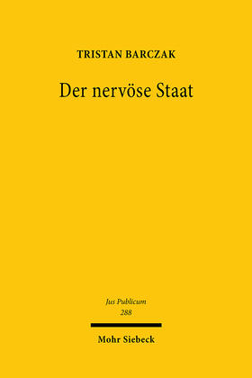 Barczak |  Der nervöse Staat | Buch |  Sack Fachmedien