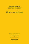 Thüsing / Waldhoff |  Thüsing, G: Geheimsache Staat | Buch |  Sack Fachmedien
