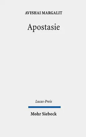 Margalit / Drehsen |  Apostasie | eBook | Sack Fachmedien