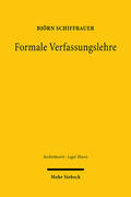 Schiffbauer |  Formale Verfassungslehre | Buch |  Sack Fachmedien