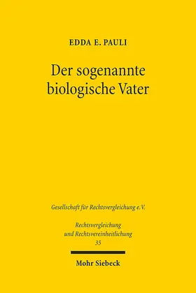 Pauli |  Der sogenannte biologische Vater | eBook | Sack Fachmedien