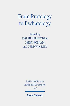 Verheyden / Van Riel / Roskam |  From Protology to Eschatology | eBook | Sack Fachmedien