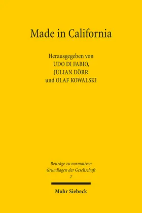 Di Fabio / Dörr / Kowalski | Made in California | Buch | 978-3-16-161137-7 | sack.de