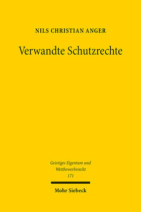 Anger | Anger, N: Verwandte Schutzrechte | Buch | 978-3-16-161172-8 | sack.de