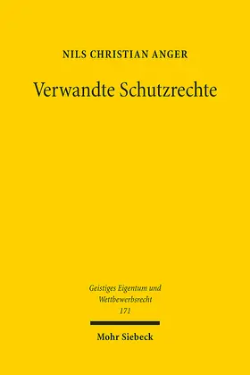 Anger |  Verwandte Schutzrechte | eBook | Sack Fachmedien