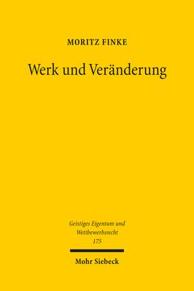 Finke |  Werk und Veränderung | eBook | Sack Fachmedien