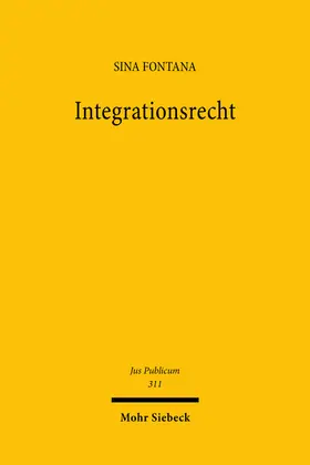 Fontana |  Integrationsrecht | Buch |  Sack Fachmedien
