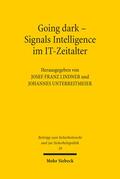 Lindner / Unterreitmeier |  Going dark - Signals Intelligence im IT-Zeitalter | Buch |  Sack Fachmedien