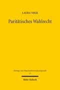 Volk |  Volk, L: Paritätisches Wahlrecht | Buch |  Sack Fachmedien