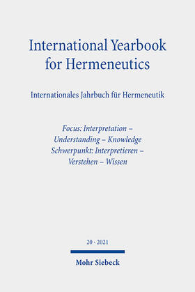 Figal / Zimmermann | International Yearbook for Hermeneutics / Internationales Jahrbuch für Hermeneutik | E-Book | sack.de