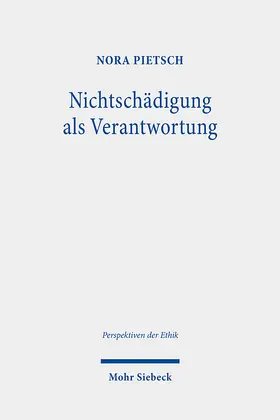 Pietsch |  Nichtschädigung als Verantwortung | eBook | Sack Fachmedien