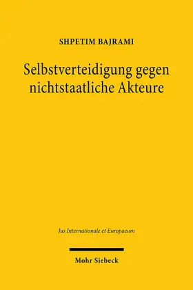 Bajrami | Selbstverteidigung gegen nichtstaatliche Akteure | E-Book | sack.de