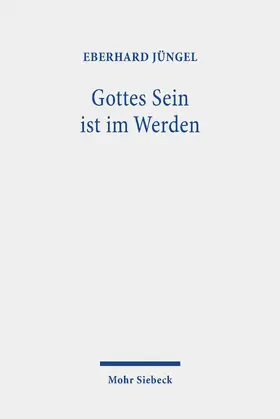 Jüngel | Gottes Sein ist im Werden | E-Book | sack.de