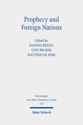 Bezzel / Becker / de Jong | Prophecy and Foreign Nations | E-Book | sack.de