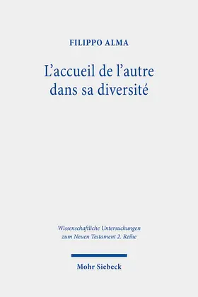 Alma |  L'accueil de l'autre dans sa diversité | eBook | Sack Fachmedien