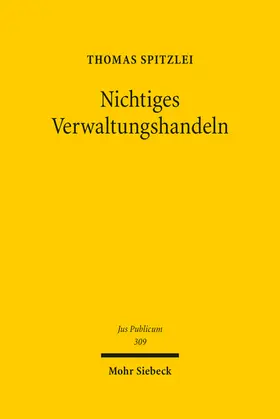 Spitzlei |  Nichtiges Verwaltungshandeln | Buch |  Sack Fachmedien