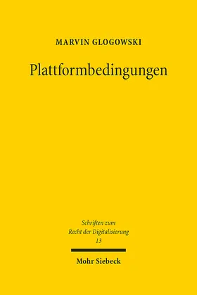 Glogowski |  Plattformbedingungen | eBook | Sack Fachmedien